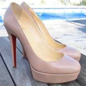 AUTHENTIC CHRISTIAN LOUBOUTIN Bianca 140/ S: 37.5